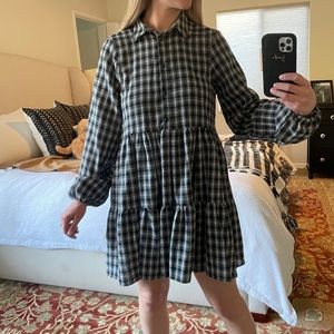 Zara Plaid Dress